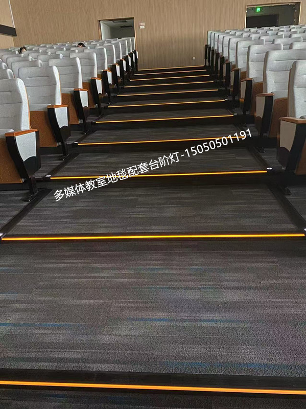多媒体教室地毯配套台阶灯